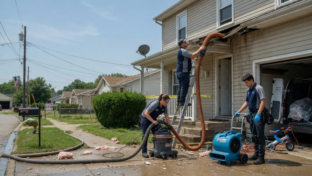 Water Damage Restoration in Lenzburg, IL near me